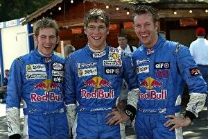 Images Dated 30th July 2004: Eurocup Formula Renault 2000: L-R: Scott Speed, Michael Ammermuller and Colin Fleming