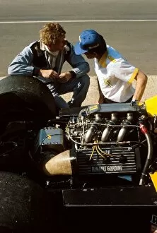 Images Dated 12th January 2001: F1 World Championship: The Renault Turbo V6