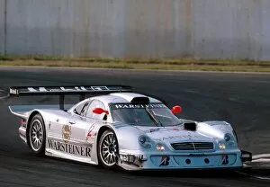 Images Dated 30th July 2001: FIA Grand Touring Championship: Klaus Ludwig and Ricardo Zonta Mercedes-Benz CLK-LM finished second