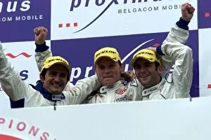 Images Dated 28th July 2003: FIA GT Championship: L-R: Stephane Ortelli / Marc Lieb / Romain Dumas Freisinger Motorsport won