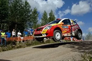 Images Dated 6th August 2005: FIA World Rally Championship: Daniel Sordo, Citroen C2 Super 1600, on stage 13