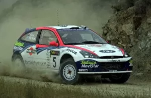 Images Dated 18th April 2002: FIA World Rally Championship: Rally of Cyprus, Rd5, Cyprus. Shakedown. 18 April 2002