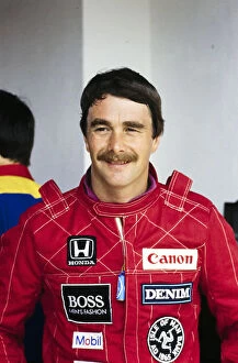 Images Dated 7th April 1985: Formula 1 1985: Brazilian GP