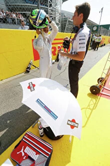 Images Dated 7th September 2014: Formula 1 Formula One F1 Gp Portrait Helmets