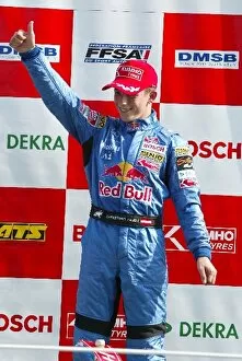 Images Dated 20th September 2003: Formula 3 Euroseries: Race winner Christian Klien, ADAC Berlin-Brandenburg