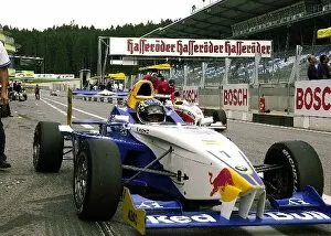 Images Dated 7th September 2002: Formula BMW ADAC Championship: Reinhard Kofler Red Bull BMW ADAC in his home race