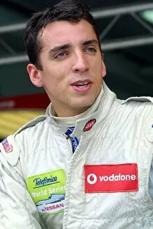 Images Dated 11th May 2002: Formula Nissan World Series: Justin Wilson managed 8th in Qualifying for Racing Engineering