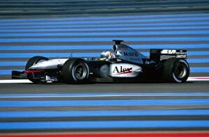 Images Dated 20th May 2002: Formula One Testing: Alexander Wurz McLaren Mercedes MP4 / 17