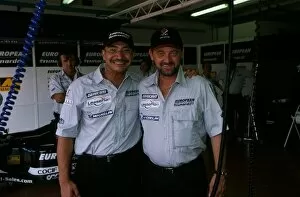 Images Dated 25th August 2001: Formula One Testing: Dato Hishammuddin Tun Hussein Minister of Malaysian youth and Sports