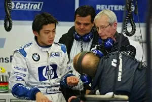 Images Dated 11th December 2003: Formula One Testing: Ho-Ping Tung makes his debut F1 test with Williams