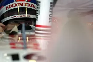 Images Dated 19th June 2003: Formula One Testing: Jacques Villeneuve BAR