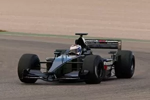 Formula One Testing: Jos Verstappen Minardi PSO1