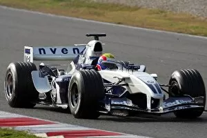 Images Dated 25th November 2004: Formula One Testing: Mark Webber Williams BMW FW25
