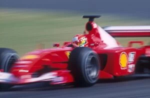 Images Dated 14th June 2001: Formula One Testing: Michael Schumacher Ferrari F2001