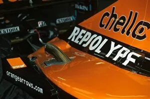 Images Dated 10th January 2001: Formula One Testing: The new Arrows Exhaust system