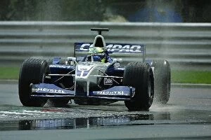 Images Dated 18th July 2001: Formula One Testing: Ralf Schumacher BMW Williams FW23