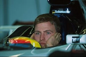 Images Dated 10th January 2002: Formula One Testing: Ralph Schumacher continues testing with BMW Williams
