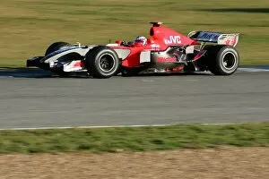 Images Dated 10th December 2005: Formula One Testing: Roman Rusinov tests for MF1 Racing