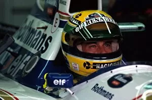 Images Dated 1st April 2002: Formula One World Championship: Ayrton Senna Williams FW16 tragically lost his life in an accident