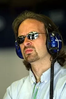 Images Dated 18th April 2003: Formula One World Championship: Gavin Fisher Williams Designer
