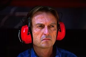 Images Dated 17th September 2001: Formula One World Championship: Luca Di Montezemolo, President of Ferrari