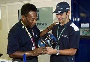 Images Dated 6th December 2002: Formula One World Championship: Pele, arguably the worlds greatest ever footballer