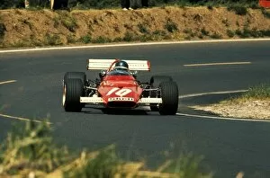 Images Dated 13th January 2003: Formula One World Championship: Pole sitter Jacky Ickx Ferrari 312B led the opening 14 laps of