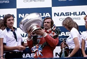 Images Dated 5th October 2006: Formula One World Championship: Race winner Carlos Reutemann, Williams