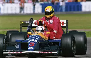 Images Dated 18th February 2014: Formula One World Championship, Rd8, British Grand Prix, Silverstone, England, 14 July 1991