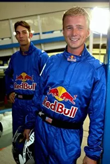 Images Dated 1st October 2002: Formula One World Championship: The Red Bull F1 driver scheme puts its young American drivers