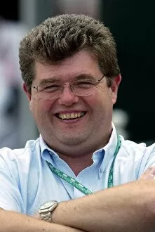 Images Dated 28th July 2003: Formula One World Championship: Richard O Driscoll Chief Financial Officer Jordan Grand Prix