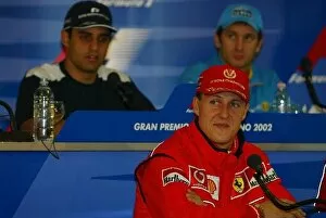 Images Dated 11th April 2002: Formula One World Championship: Rivals Juan Pablo Montoya Williams