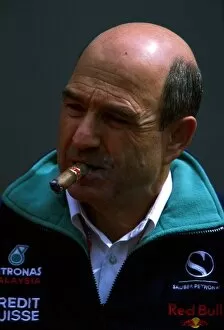 Images Dated 27th March 2002: Formula One World Championship: Sauber team boss and founder Peter Sauber