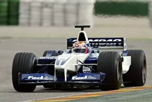 Images Dated 3rd April 2002: Formula One World Championship: Test driver Antonio Pizzonia develops the BMW Williams FW24
