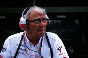 Images Dated 23rd June 2002: Formula One World Championship: Toyota Team Principal Ove Andersson