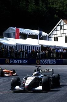 Images Dated 12th January 2001: Formula One World Championship: Winner David Coulthard Mclaren MP4-14