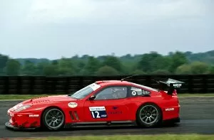 Images Dated 25th April 2003: French GT Championship: Luc Alphand / Jerome Policand Luc Alphand Adventures Ferrari 550 Maranello