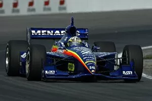 Images Dated 20th April 2002: Indy Racing League: Jaques Lazier, USA, Dallara, Chevrolet. Jaques Lazier qualifies in third
