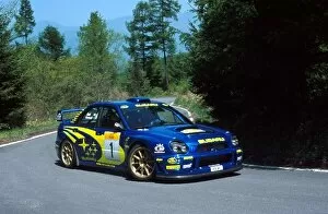 Images Dated 22nd May 2001: Japanese Rally Championship: Toshihiro Arai won the first FIA sanctioned rally in Japan
