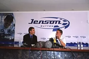Images Dated 20th April 2000: Jenson Button and Tony Jardine