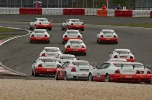 Images Dated 25th May 2003: The large field of Maseratis 3200 GT Coupe Cambiocorsa