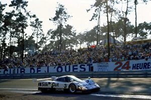 Images Dated 14th March 2002: Le Mans 24 Hour Race: The race winning number 3 Silk Cut Jaguar XJR-12 of John Nielsen