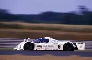 Images Dated 6th August 2002: Le Mans 24 Hours: Maurizio Sandro Sala / Takashi Yorino / Yojiro Terada Mazda MXR-01