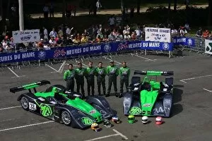 Images Dated 14th June 2001: Le Mans 24 Hours: The MG Sport & Racing LTD, who will be running the MG EX257