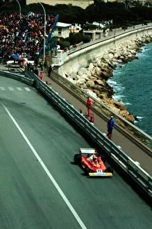 Niki Lauda finishes 2nd in Monte Carlo behind the winner Jody Scheckter