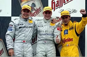 Images Dated 25th May 2003: Podium and results: 1st Christijan Albers, Express-Service AMG-Mercedes