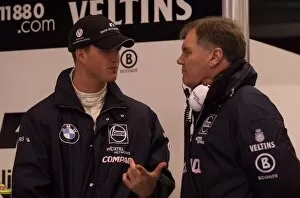 Ralf Schumacher and Patrick Head
