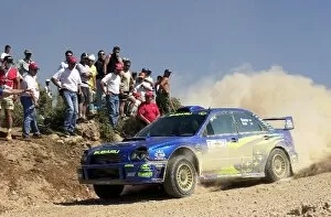 Images Dated 17th June 2001: Richard Burns (GBR) on stage 7.. World Rally Championship, Acropolis Rally, 14-17 June 2001