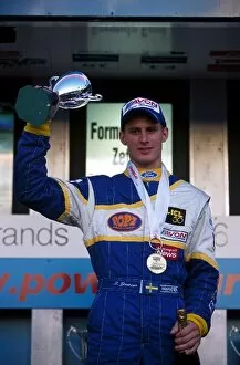 Images Dated 18th September 2001: Slick 50 British Formula Ford Championship: Richard Goransson took victory at Brands Hatch