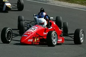 Images Dated 16th May 2004: UK Formula Ford Championship: Charlie Donnelly leads the race before spinning off on lap 17
